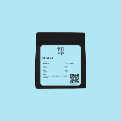 FILLUP - 250G FLORAL FILTER SPECIALITY COFFEE